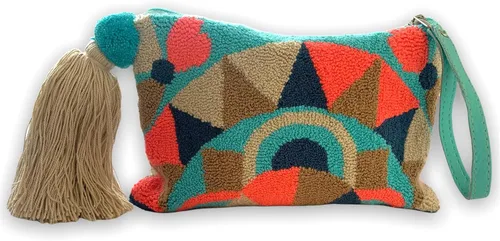Vista 2 de Bolso cruzado para mujer, bolso cruzado hecho a mano, correa cruzada, bolso de yute, playa, bolso de hombro para mujer, bolso de verano