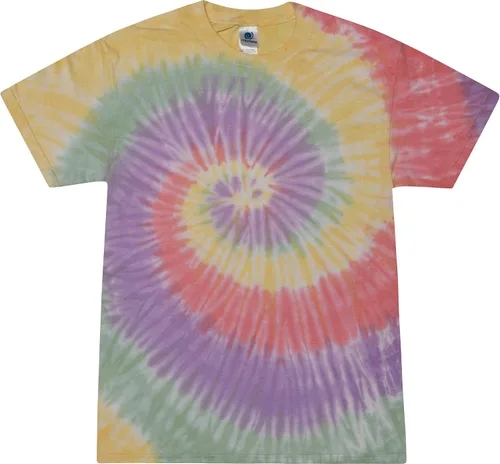 Vista 84 de Colortone Camisetas Tie Dye para Hombre y Mujer - Camisetas de manga corta unisex Tie-Dye para adultos Acadia