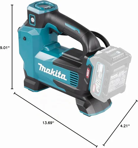 Vista 23 de Makita Compresor MP001GZ 11.1 bar 40V máx. (sin batería y cargador), gasolina