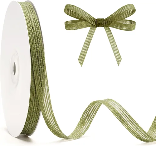 Vista 8 de joycraft Cinta de arpillera - 3/8 pulgadas x 20 yardas de yute natural Marrón