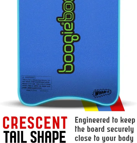 Vista 7 de BoogieBoard - Entrenador deportivo de 19 pulgadas, tabla de bodyboard TC8 Deck PE Core Crescent Tail Principiantes Piscina Playa