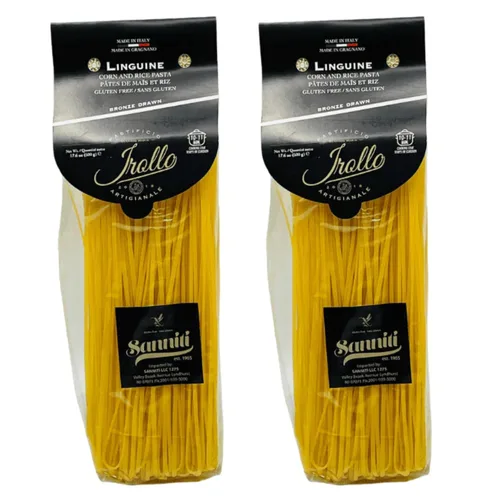 Vista 18 de Sanniti Pasta mixta artesanal sin gluten Ammischiata di Gragnano Importada de Italia, 17.6 oz