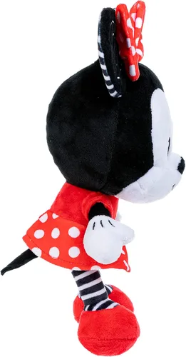 Vista 8 de KIDS PREFERRED Disney Baby Minnie - Peluche arrugado de alto contraste, color blanco y negro, niños y niñas a partir de 0 años (81263)