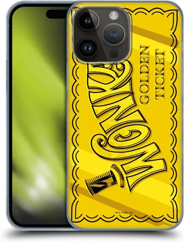 Vista 10 de Head Case Designs Funda rígida con licencia oficial de Willy Wonka y The Chocolate Factory Candy Bar Graphics compatible con Apple iPhone 15 Pro Max