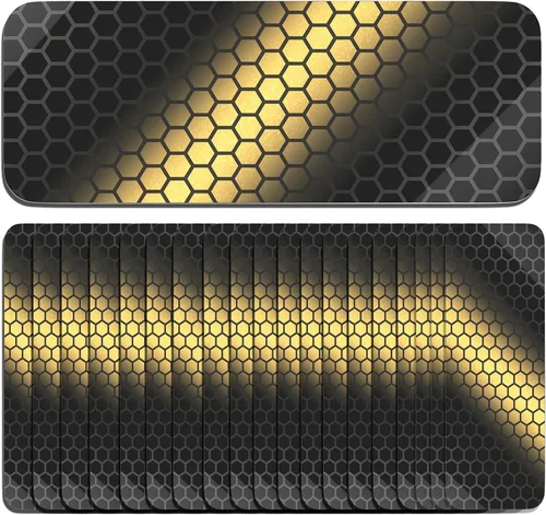 Vista 8 de PHIXBEAR 20 piezas calcomanías reflectantes súper reflectantes hechas de 3M 823i, cinta reflectante de seguridad para automóvil, bicicleta, buzón