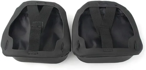 Vista 6 de Par de paneles de carenado inferior Bolsillos de almacenamiento, bolsillos inferiores de puerta de carenado para Harley Touring Road Glide Street