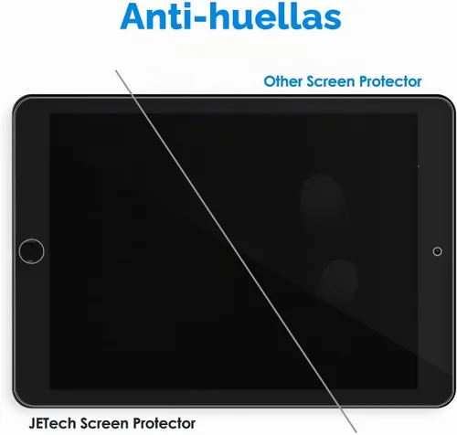Vista 6 de JETech Protector de pantalla para iPad 6/5, Air 2/1, Pro 9.7, paquete de 2