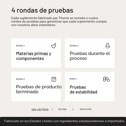 Vista 7 de THORNE - Collagen Fit - Polvo de Péptidos de Colágeno Sin Sabor con Ribosido de Nicotinamida - 15g de Péptidos de Colágeno y 14g de Proteína por
