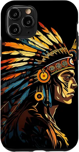 Vista 29 de Funda de orgullo indígena con plumas para iPhone 17