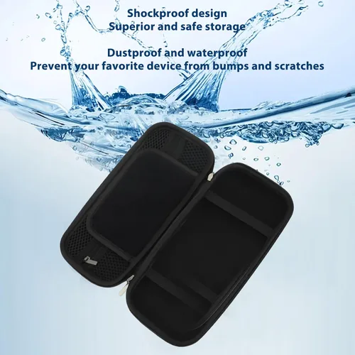 Vista 3 de Handheld Game Carrying Case,Handheld Game Carrying Box for RG505 Console Travel