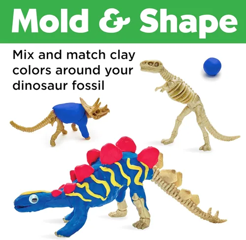 Vista 5 de Creatividad para niños: crea con dinosaurios de arcilla