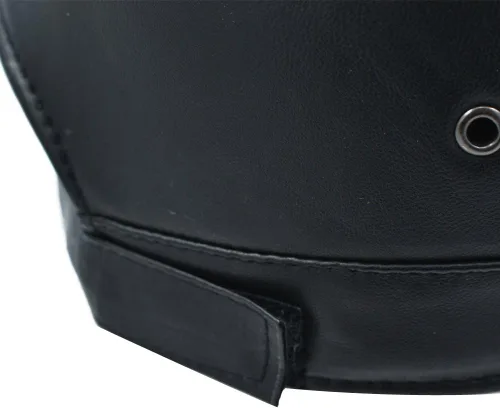 Vista 5 de IFSUN Gorra plana de piel de cordero auténtica para hombre