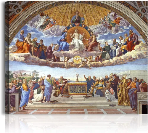 Vista 114 de A&T ARTWORK Adoración de los Reyes Magos por Sandro Botticelli The World Classic Art Reproductions, impresiones en lienzo giclée arte de pared