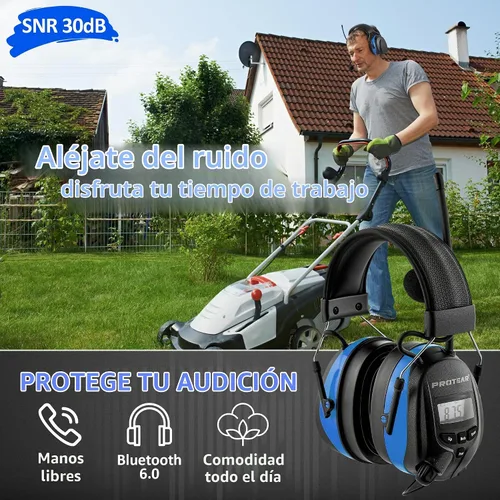 Vista 7 de AM FM Radio Auriculares, Orejera Bluetooth 6.0 con pluma, siega