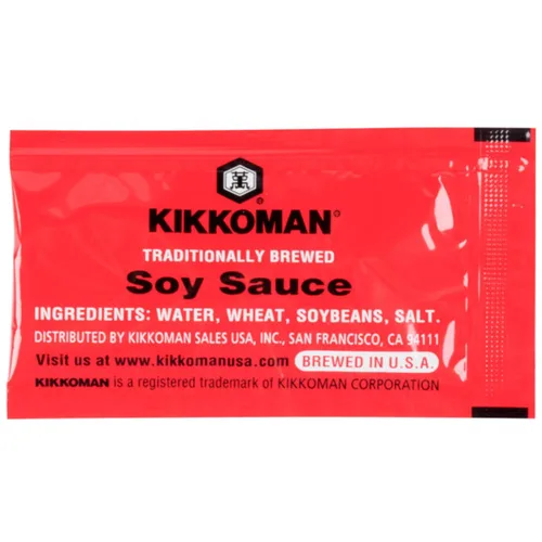 Vista 2 de Kikkoman Paquetes de salsa de soja, elaborados tradicionalmente, 40