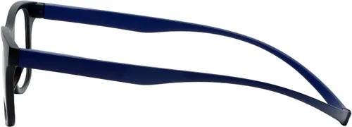 Vista 5 de Magz Chelsea Gafas de lectura +2.00 Negro/Azul Hombres/Mujeres Single Power Readers Cuello Colgante Magnético Snap It Conectar Trasero