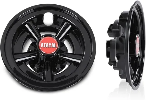 Vista 3 de CHEDA Fundas para ruedas de carrito de golf, tapas de cubo compatibles con Yamaha Club Car E-Z-GO Car 8 pulgadas