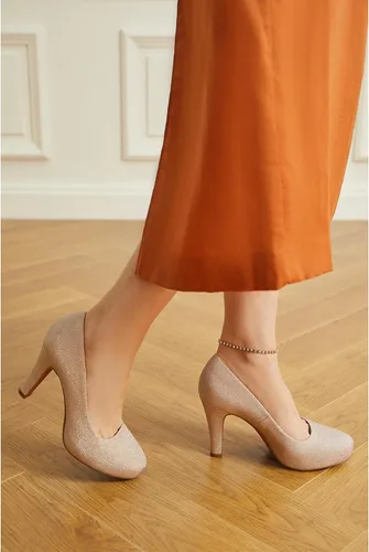 Vista 4 de Trary Tacones negros para mujer, tacones negros, tacones blancos, tacones marrones, tacones de plataforma baja, tacón alto IN3.2, zapatos de vestir