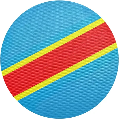 Vista 23 de Aruba Flag Round Table Placemats 15 Inch, Seasonal Table Mats Modern Place Mats for Dining, Kitchen, Parties, Camping