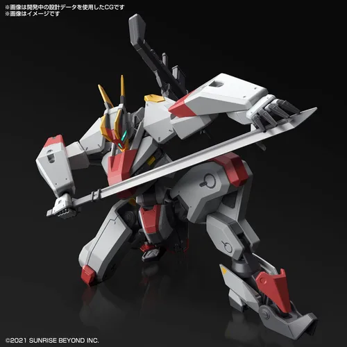 Vista 12 de Bandai Hobby - AMAIM: Warrior at The Borderline - 01 MAILeS KENBU, Bandai Spirits HG 1/72 Model Kit