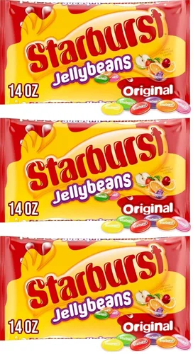 Vista 11 de STARBURST Caramelos de gomita originales de Jelly Beans, bolsa de 14 onzas