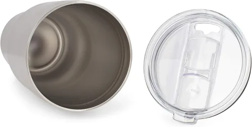 Vista 4 de Elanze Designs Best Dad Ever - Taza de viaje de acero inoxidable de 30 onzas con tapa