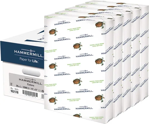 Vista 19 de Hammermill - Papel de color, papel de impresora color ante de 20 libras, 8.5 x 11 pulgadas - 1 resma (500 hojas), fabricado en los Estados Unidos
