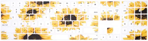 Vista 19 de HRH Funda de teclado de silicona negra para teclado mágico con teclado numérico A1843 MQ052LL/A lanzado en 2017 (diseño de EE. UU.)