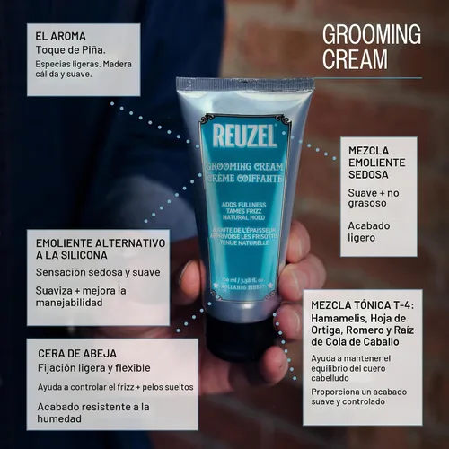 Vista 6 de Reuzel Crema de aseo con fórmula a base de agua, 3.38 oz