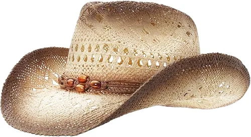 Vista 15 de GrinderPUNCH sombrero de vaquero clásico con la bandera americana Bandera antigua