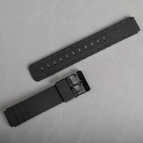 Vista 3 de Correa de reloj de goma de silicona impermeable de repuesto de 0.630 in para Casio MQ-24MQ-58104767198