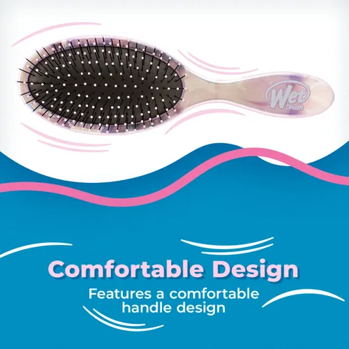 Vista 6 de Wet Brush - Cepillo Original Detangler para todo tipo de cabello, cerdas ultrasuaves IntelliFlex que se deslizan con facilidad por los nudos
