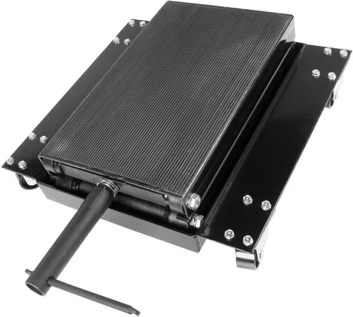 Vista 5 de Stark USA Gato de Tijera Central para Motocicleta Elevador de Piso para Motocicleta Dirt Bike con Carrito de Ruedas Capacidad de 1100 libras Mesa