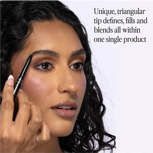 Vista 3 de Billion Dollar Brows Lápiz de cejas triangular retráctil Definición Spoolie