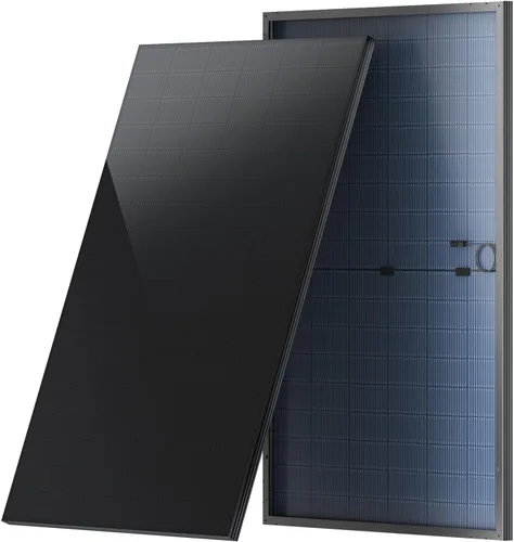 Vista 9 de STAR Paneles Solares de 100 Vatios, Panel Solar de 12/24V con Diseño de Superficie Completa y Libre de Mantenimiento, Monocristalino de Alta
