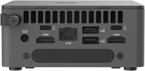 Vista 2 de Intel NUC 13 Pro NUC13ANHi5 Sistema Barebone - Socket BGA-1744-1 x Soporte de procesador Core i5 13ª generación i5-1340P Dodeca-core (12 núcleos)