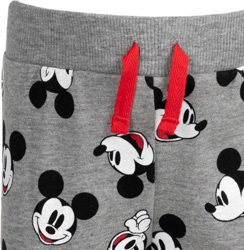 Vista 5 de Disney Mickey Mouse - Pantalones deportivos de rizo francés para niños 2
