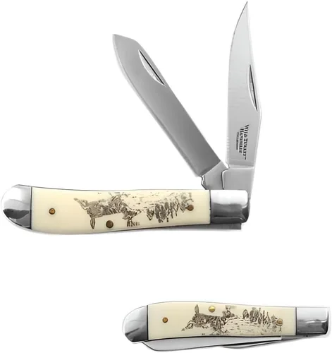 Vista 15 de Collection Everyday Carry - Cuchillo de bolsillo plegable manual con mango de resina suave (5118 USA)