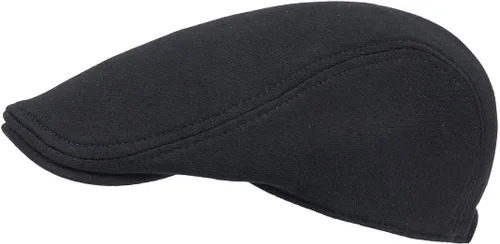 Vista 2 de FEINION Gorra Newsboy de Algodón para Hombre de Ajuste Suave Sombrero de Taxista