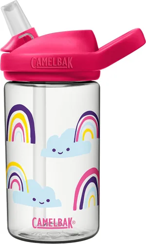 Vista 24 de CamelBak Eddy+ Kids Water Bottle with Bite Valve Straw, Leak‑Resistant Easy Sip Design for Everyday Hydration, 14oz Kids