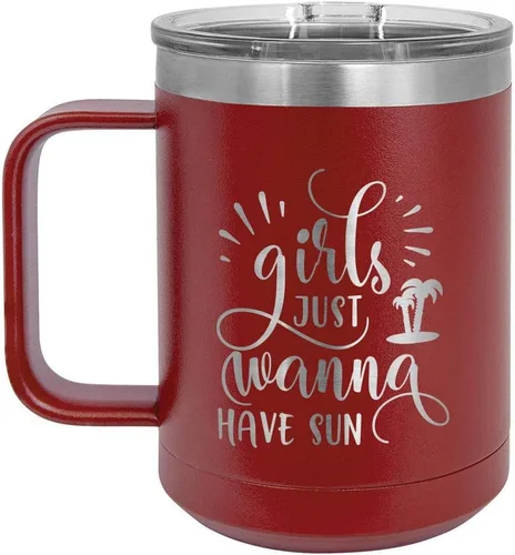 Vista 17 de Taza de café con tapa superior deslizante, con aislamiento para viaje, ideal para regalo de cumpleaños o Navidad de mujeres o hombres