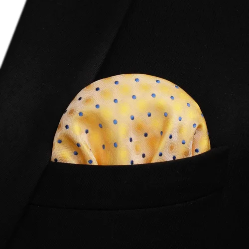 Vista 114 de HISDERN Pajaritas para hombre, diseño de lunares, corbatín y bolsillo cuadrado, clásico, esmoquin de negocios, boda, pajaritas, pañuelo