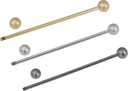 Vista 4 de OBONNIE 3 broches de latón para hombre, con cierre de solapa