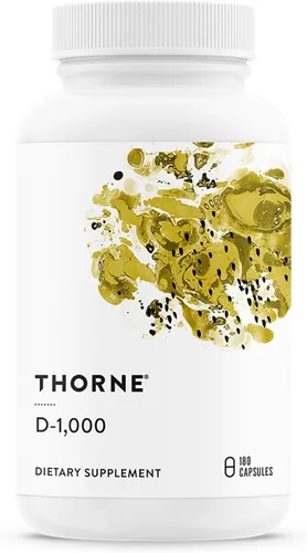 Vista 7 de Thorne Research – Vitamina D – Suplemento de Salud de Pura D3, D128, 90 Apoya huesos, dientes y músculos saludables, además de la función