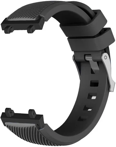 Vista 4 de Lamshaw Correa compatible con Amazfit T-Rex 2, correa de silicona de repuesto suave con hebilla de acero inoxidable compatible con Amazfit T-Rex 2 2