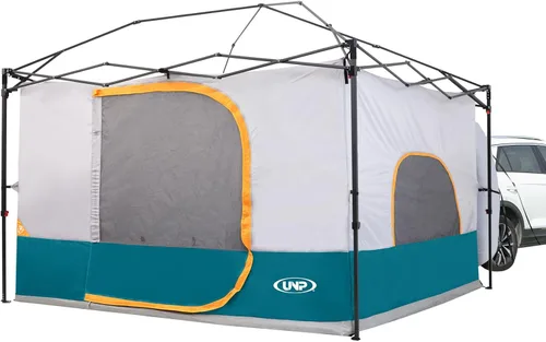 Vista 7 de UNP Cube Tent for Camping, 10x10 Pop Up Canopy Attachment