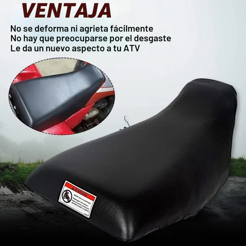 Vista 7 de HECASA Juego Completo de Asientos para ATV Nuevo Compatible con Honda TRX300 TRX 300 FW Fourtrax 4X4 1988-2000 Cómodo Resistente