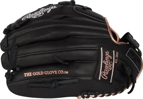 Vista 5 de Rawlings Guantes de sóftbol R9 Fastpitch Tamaños 11.5 a 13 pulgadas Múltiples estilos