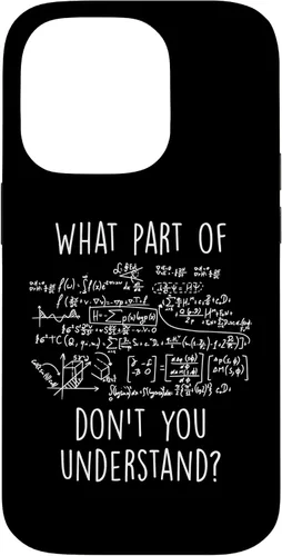Vista 17 de iPhone 16 What Part Don't You Understand Nerd Science Math Case