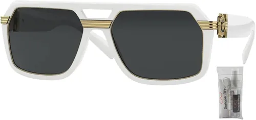 Vista 2 de Versace VE4399 Pillow Sunglasses for Men BUNDLE With Designer iWear Complimentary Eyewear Kit